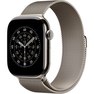 Bratara pentru APPLE Watch 46mm Natural Milanese Loop - M/L, MGJ34ZM/A Bratara pentru APPLE Watch 46mm Natural Milanese Loop - M/L, MGJ34ZM/A