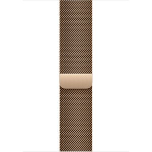 Bratara pentru APPLE Watch 46mm Gold Milanese Loop - M/L, MGJ54ZM/A Bratara pentru APPLE Watch 46mm Gold Milanese Loop - M/L, MGJ54ZM/A