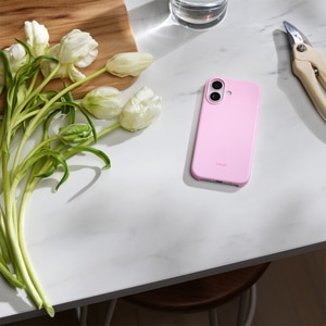 Husa telefon BEATS iPhone 17 Case cu MagSafe - Pebble Pink, MGK44LL/A Husa telefon BEATS iPhone 17 Case cu MagSafe - Pebble Pink, MGK44LL/A