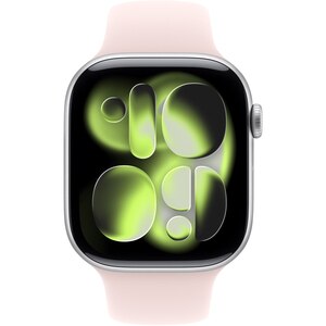 Bratara pentru APPLE Watch 46 mm Sport Band Soft Pink - M/L, MHYG4ZMA Bratara pentru APPLE Watch 46 mm Sport Band Soft Pink - M/L, MHYG4ZMA