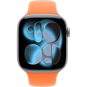 Bratara pentru APPLE Watch 46 mm Sport Band Clementine - M/L, MHYL4ZMA Bratara pentru APPLE Watch 46 mm Sport Band Clementine - M/L, MHYL4ZMA