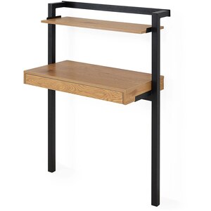 Etajera birou Topper, 80 x 40 x 118 cm, stejar-negru Etajera birou Topper, 80 x 40 x 118 cm, stejar-negru