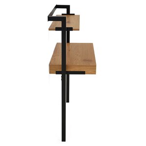 Etajera birou Topper, 80 x 40 x 118 cm, stejar-negru Etajera birou Topper, 80 x 40 x 118 cm, stejar-negru