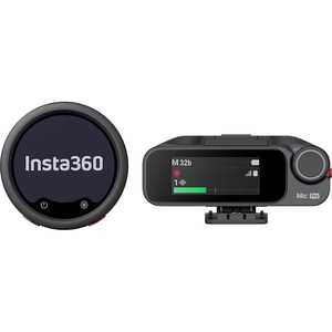 Microfon INSTA360 Mic Pro (1 TX + 1 RX), negru Microfon INSTA360 Mic Pro (1 TX + 1 RX), negru