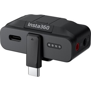 Microfon INSTA360 Mic Pro (1 TX + 1 RX), negru Microfon INSTA360 Mic Pro (1 TX + 1 RX), negru