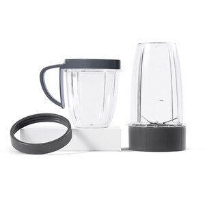 Blender NUTRIBULLET Original NB606R, 0.7l, 1 treapta viteza, 600W, rosu-argintiu Blender NUTRIBULLET Original NB606R, 0.7l, 1 treapta viteza, 600W, rosu-argintiu