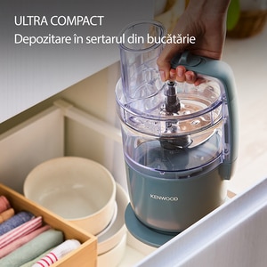 Robot de bucatarie KENWOOD MultiPro Go 0W22010102, vas 1.3l, 650W, 2 trepte viteza, albastru Robot de bucatarie KENWOOD MultiPro Go 0W22010102, vas 1.3l, 650W, 2 trepte viteza, albastru
