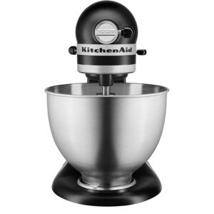 Mixer cu bol KITCHENAID Classic 5K45SSEBM, 4.3l, 275W, 10 trepte viteza, negru lucios-argintiu Mixer cu bol KITCHENAID Classic 5K45SSEBM, 4.3l, 275W, 10 trepte viteza, negru lucios-argintiu