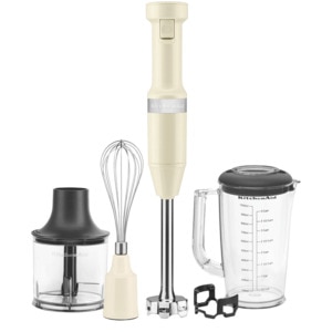 Mixer vertical KITCHENAID 5KHBV83EAC, 1l, 180W, viteza variabila, crem-negru Mixer vertical KITCHENAID 5KHBV83EAC, 1l, 180W, viteza variabila, crem-negru