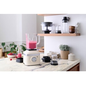 Blender KITCHENAID K400 Artisan 5KSB4026, 1.4l, 1200W, 5 trepte de viteza, crem-negru Blender KITCHENAID K400 Artisan 5KSB4026, 1.4l, 1200W, 5 trepte de viteza, crem-negru