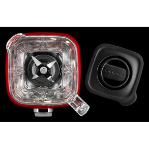 Blender KITCHENAID Artisan K400 5KSB4026ECA, 1.4l, 1200W, 5 trepte de viteza, rosu-negru Blender KITCHENAID Artisan K400 5KSB4026ECA, 1.4l, 1200W, 5 trepte de viteza, rosu-negru