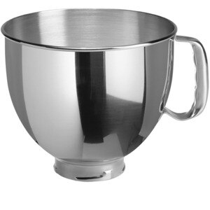 Mixer cu bol KITCHENAID Artisan model 125 5KSM125EMH, 4.8l, 300W, 10 trepte viteza, bej-argintiu Mixer cu bol KITCHENAID Artisan model 125 5KSM125EMH, 4.8l, 300W, 10 trepte viteza, bej-argintiu