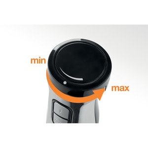 Mixer vertical GORENJE HBX1000E, 0.7l, 1000W, viteza variabila, argintiu-negru Mixer vertical GORENJE HBX1000E, 0.7l, 1000W, viteza variabila, argintiu-negru