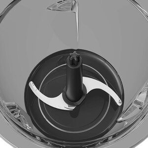 Mini tocator BEKO CHG81442BX, 1l, 400W, 2 trepte viteza, argintiu-negru Mini tocator BEKO CHG81442BX, 1l, 400W, 2 trepte viteza, argintiu-negru