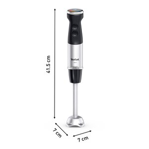 Mixer vertical TEFAL Quickchef+ HB671830, 0.8l, 1000W, 20 trepte viteza, negru-argintiu Mixer vertical TEFAL Quickchef+ HB671830, 0.8l, 1000W, 20 trepte viteza, negru-argintiu