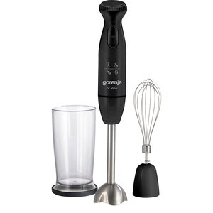 Mixer vertical GORENJE HBC802QB, 0.5l, 800W, 10 trepte viteza, argintiu-negru Mixer vertical GORENJE HBC802QB, 0.5l, 800W, 10 trepte viteza, argintiu-negru