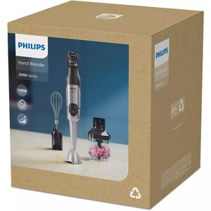 Mixer vertical PHILIPS Seria 5000 HR2683/00, 0.5l, 1200W, 2 trepte viteza, negru-argintiu Mixer vertical PHILIPS Seria 5000 HR2683/00, 0.5l, 1200W, 2 trepte viteza, negru-argintiu
