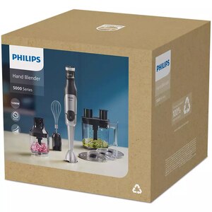 Mixer vertical PHILIPS Seria 5000 HR2685/00, 1.7l, 1200W, 2 trepte viteza, negru-argintiu Mixer vertical PHILIPS Seria 5000 HR2685/00, 1.7l, 1200W, 2 trepte viteza, negru-argintiu