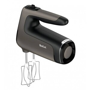 Mixer de mana TEFAL PowerMix Silence HT650E38, 600W, 5 trepte viteza, gri-negru Mixer de mana TEFAL PowerMix Silence HT650E38, 600W, 5 trepte viteza, gri-negru