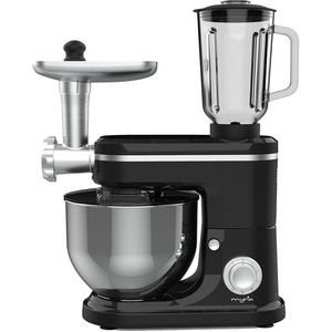 Robot de bucatarie MYRIA MY4713, vas 6l, blender 1.5l, 1500W, 6 trepte viteza, negru-argintiu Robot de bucatarie MYRIA MY4713, vas 6l, blender 1.5l, 1500W, 6 trepte viteza, negru-argintiu