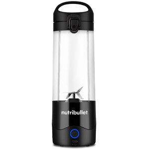 Blender portabil NUTRIBULLET NBP003B, 0.475l, 1 treapta viteza, USB-C, negru Blender portabil NUTRIBULLET NBP003B, 0.475l, 1 treapta viteza, USB-C, negru