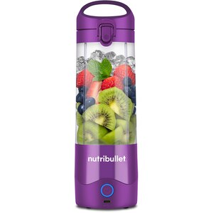 Blender portabil NUTRIBULLET NBP003PU, 0.475l, 1 treapta viteza, USB-C, mov Blender portabil NUTRIBULLET NBP003PU, 0.475l, 1 treapta viteza, USB-C, mov