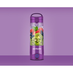 Blender portabil NUTRIBULLET NBP003PU, 0.475l, 1 treapta viteza, USB-C, mov Blender portabil NUTRIBULLET NBP003PU, 0.475l, 1 treapta viteza, USB-C, mov