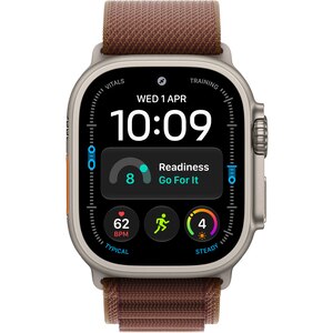 Bratara pentru APPLE Watch 49mm Burgundy Alpine Loop - Medium - Natural Titanium Finish, MK7E4ZM/A Bratara pentru APPLE Watch 49mm Burgundy Alpine Loop - Medium - Natural Titanium Finish, MK7E4ZM/A