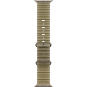 Bratara pentru APPLE Watch 49mm Translucent Kelp Ocean Band - Natural Titanium Finish, MK7M4ZM/A Bratara pentru APPLE Watch 49mm Translucent Kelp Ocean Band - Natural Titanium Finish, MK7M4ZM/A
