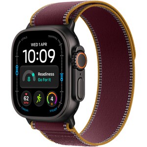 Bratara pentru APPLE Watch 49mm Burgundy Trail Loop - M/L - Black Titanium Finish, MKA94ZM/A Bratara pentru APPLE Watch 49mm Burgundy Trail Loop - M/L - Black Titanium Finish, MKA94ZM/A