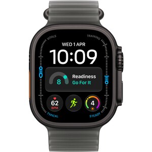 Bratara pentru APPLE Watch 49mm Translucent Black Ocean Band - Black Titanium Finish, MKAY4ZM/A Bratara pentru APPLE Watch 49mm Translucent Black Ocean Band - Black Titanium Finish, MKAY4ZM/A