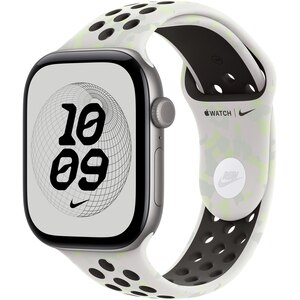 Bratara pentru APPLE Watch 46mm Essential White Nike Sport Band - S/M, MKTQ4ZM/A Bratara pentru APPLE Watch 46mm Essential White Nike Sport Band - S/M, MKTQ4ZM/A