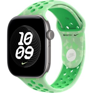 Bratara pentru APPLE Watch 46mm Green Spark Nike Sport Band - M/L, MKTY4ZM/A Bratara pentru APPLE Watch 46mm Green Spark Nike Sport Band - M/L, MKTY4ZM/A
