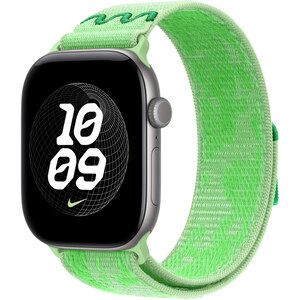 Bratara pentru APPLE Watch 46mm Green Spark Nike Sport Loop, MKV34ZM/A Bratara pentru APPLE Watch 46mm Green Spark Nike Sport Loop, MKV34ZM/A