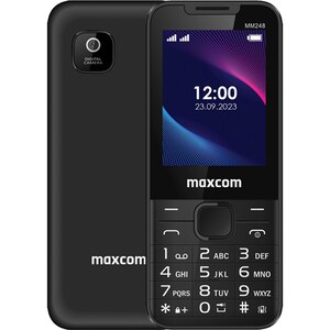 Telefon MAXCOM Classic MM248, 48MB RAM, 4G, Dual SIM, negru Telefon MAXCOM Classic MM248, 48MB RAM, 4G, Dual SIM, negru