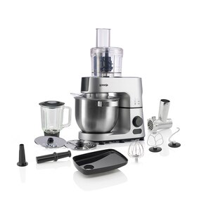 Robot de bucatarie GORENJE MMC1500SCX, vas 7l, blender 1.5l, 1500W, 12 trepte viteza, negru-argintiu Robot de bucatarie GORENJE MMC1500SCX, vas 7l, blender 1.5l, 1500W, 12 trepte viteza, negru-argintiu