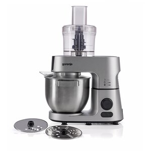 Robot de bucatarie GORENJE MMC1500SCX, vas 7l, blender 1.5l, 1500W, 12 trepte viteza, negru-argintiu Robot de bucatarie GORENJE MMC1500SCX, vas 7l, blender 1.5l, 1500W, 12 trepte viteza, negru-argintiu
