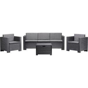 Set mobilier gradina BICA Colorado 3, 4 piese, antracit Set mobilier gradina BICA Colorado 3, 4 piese, antracit