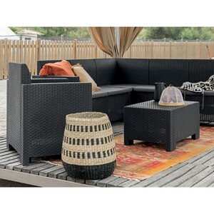 Set mobilier gradina BICA Nebraska, 2 piese, antracit Set mobilier gradina BICA Nebraska, 2 piese, antracit