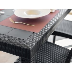 Masa terasa BICA Houston, plastic, 150 x 90 x 74 cm, antracit Masa terasa BICA Houston, plastic, 150 x 90 x 74 cm, antracit