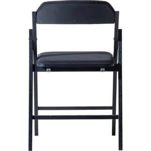 Scaun dining tapitat Pony, negru Scaun dining tapitat Pony, negru