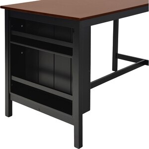 Masa fixa Cindy, stejar negru, 150 x 75 x 91 cm Masa fixa Cindy, stejar negru, 150 x 75 x 91 cm