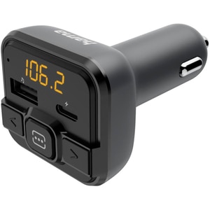 Modulator FM HAMA 14170, Bluetooth, USB, negru Modulator FM HAMA 14170, Bluetooth, USB, negru