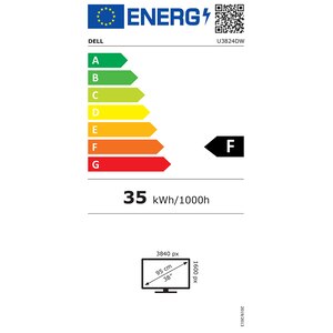 Monitor curbat LED IPS DELL U3824DW, 38", WQHD+, 60Hz, argintiu Monitor curbat LED IPS DELL U3824DW, 38", WQHD+, 60Hz, argintiu