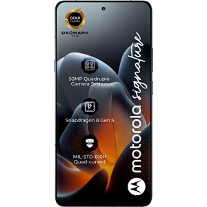 Telefon MOTOROLA Signature, 512GB, 16GB RAM, Dual SIM, Carbon Telefon MOTOROLA Signature, 512GB, 16GB RAM, Dual SIM, Carbon