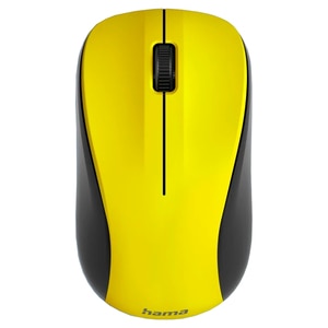Mouse Wireless HAMA MW-300 V2, 1200 dpi, galben Mouse Wireless HAMA MW-300 V2, 1200 dpi, galben