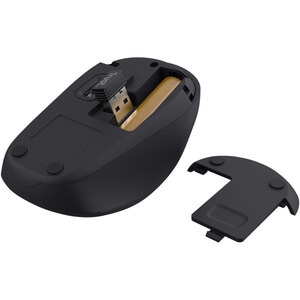 Mouse Wireless TRUST Yvi+ 24551, 1600 dpi, albastru-negru Mouse Wireless TRUST Yvi+ 24551, 1600 dpi, albastru-negru