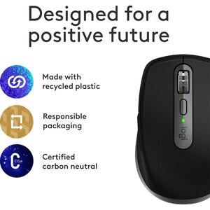Mouse Bluetooth pentru Mac LOGITECH MX Anywhere 3S, 8000 dpi, negru Mouse Bluetooth pentru Mac LOGITECH MX Anywhere 3S, 8000 dpi, negru