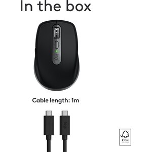 Mouse Bluetooth pentru Mac LOGITECH MX Anywhere 3S, 8000 dpi, negru Mouse Bluetooth pentru Mac LOGITECH MX Anywhere 3S, 8000 dpi, negru