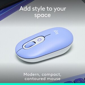 Mouse Wireless LOGITECH Pop Emoji, Dual Mode, Bluetooth, lila Mouse Wireless LOGITECH Pop Emoji, Dual Mode, Bluetooth, lila